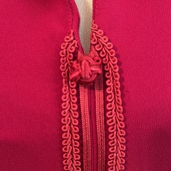 Vintage Andrea Jovine Pink Halter Dress Petite 8P - Picture 3 of 6